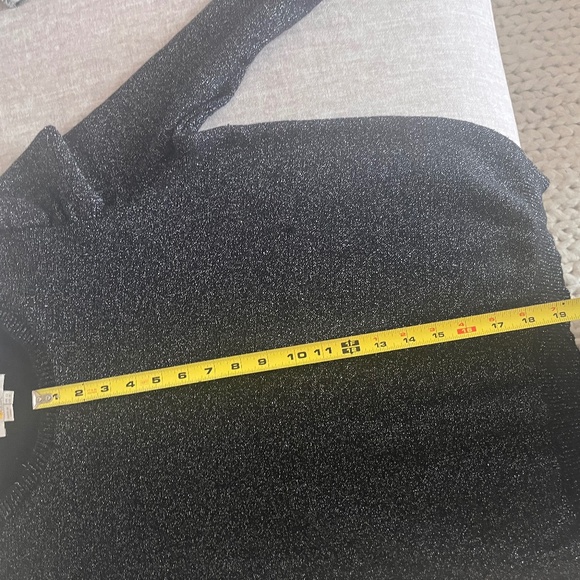 Sparkle Puffed Sleeve Sweater - Picture 10 of 14